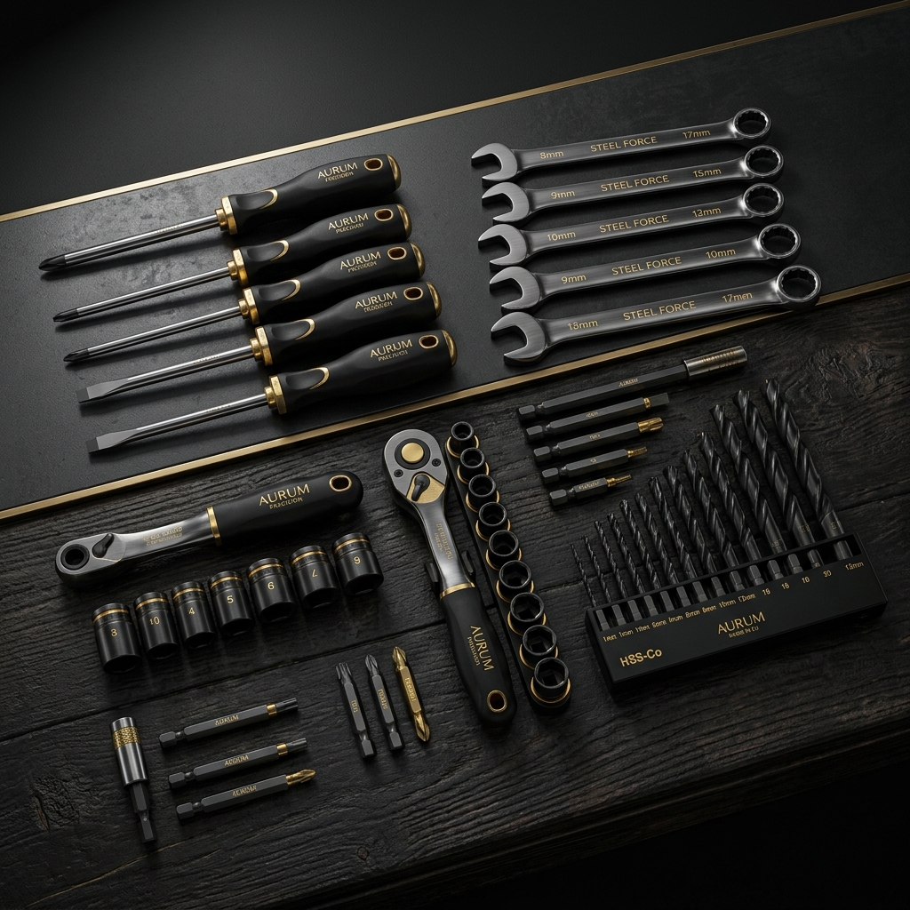 Tools and hardware including hand tools and power tool accessories